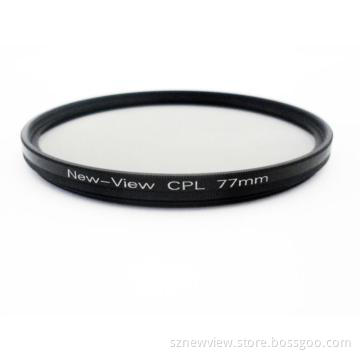77mm CPL Filter,Circular polarizing filter For CANON/ NIKON/ SONY Lens
